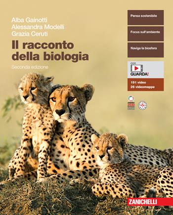 Il racconto della biologia. Volume unico. Con Contenuto digitale (fornito elettronicamente) - Alba Gainotti, Alessandra Modelli, Grazia Ceruti - Libro Zanichelli 2024 | Libraccio.it