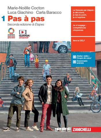 Pas à pas. Con Livret de culture. Vol. 1 - Luca Giachino, Marie-Noëlle Cocton, Carla Baracco - Libro Zanichelli 2020 | Libraccio.it