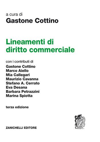 Lineamenti di diritto commerciale  - Libro Zanichelli 2018 | Libraccio.it