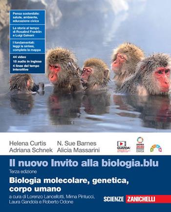 Il nuovo invito alla biologia.blu. Biologia molecolare, genetica, corpo umano. Per la Scuola secondaria di II grado. (fornito elettronicamente) - Helena Curtis, N. Sue Barnes, Adriana Schnek - Libro Zanichelli 2023 | Libraccio.it