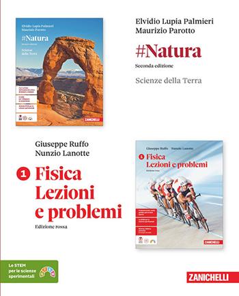 #Natura-Fisica. Lezioni e problemi. Ediz. Rossa. #Natura. Scienze della terra + Fisica. Per le Scuole superiori. Vol. 1 - Elvidio Lupia Palmieri, Silvia Saraceni, Maurizio Parrotto - Libro Zanichelli 2026 | Libraccio.it