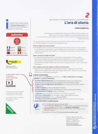 L'ora di storia. Con Atlante storico. Per la Scuola media. Vol. 2: L' età moderna - Silvio Paolucci, Giuseppina Signorini, Luciano Marisaldi - Libro Zanichelli 2019 | Libraccio.it