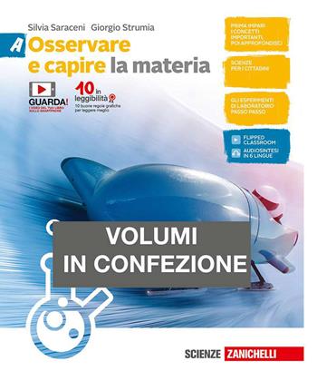 Osservare e capire. Confezione ABCD. La materia-La vita-Il corpo umano-Il pianeta Terra. Con e-book. Con espansione online - Silvia Saraceni, Giorgio Strumia - Libro Zanichelli 2019 | Libraccio.it