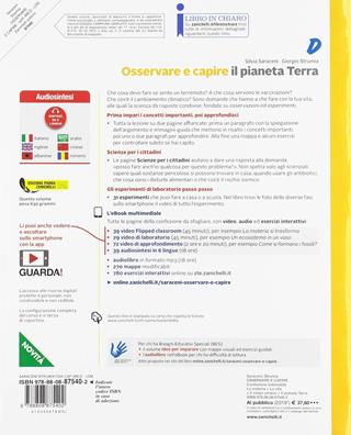 Osservare e capire. Confezione ABCD. La materia-La vita-Il corpo umano-Il pianeta Terra. Con e-book. Con espansione online - Silvia Saraceni, Giorgio Strumia - Libro Zanichelli 2019 | Libraccio.it