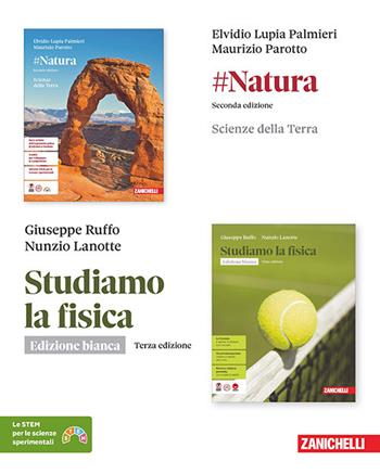 #Natura. Studiamo la fisica. Ediz. Bianca. #Natura. Scienze della terra. Per le Scuole superiori. Vol. 1 - Elvidio Lupia Palmieri, Maurizio Parotto, Giuseppe Ruffo - Libro Zanichelli 2026 | Libraccio.it