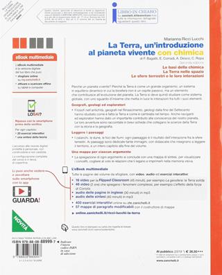La Terra, un'introduzione al pianeta vivente. Con Chimica (Le basi della chimica -La Terra nello spazio-Le sfere terrestri e le loro interazioni). Per il primo biennio delle Scuole superiori. - Marianna Ricci Lucchi - Libro Zanichelli 2019 | Libraccio.it