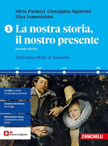 La nostra storia, il nostro presente. Per le Scuole superiori. Vol. 1: Dall'anno Mille al Seicento - Silvio Paolucci, Giuseppina Signorini, Domenichini Elisa - Libro Zanichelli 2024 | Libraccio.it