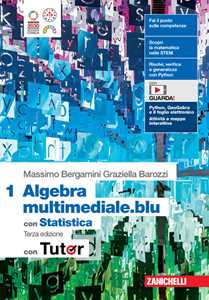Image of Matematica multimediale.blu. Algebra 1. Con Statistica. Con Tutor...