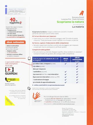 Scopriamo la natura. Vol. A-B-C-D. La materia. Per la Scuola media. - Rossana Zanoli, Lorenza Pini, Paola Veronesi - Libro Zanichelli 2017 | Libraccio.it