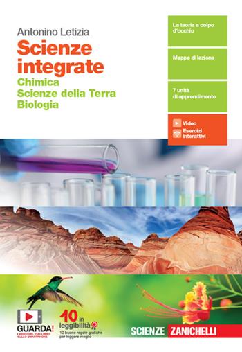 Scienze integrate. Volume Chimica-Scienze della Terra-Biologia. e professionali. Con espansione online - Antonino Letizia - Libro Zanichelli 2019 | Libraccio.it