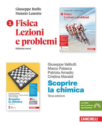Fisica. Lezioni e problemi. Ediz. Rossa. #Natura. Biologia. Scoprire la chimica. Per le Scuole superiori. Vol. 1 - Giuseppe Ruffo, Silvia Saraceni, Nunzio Lanotte - Libro Zanichelli 2026 | Libraccio.it