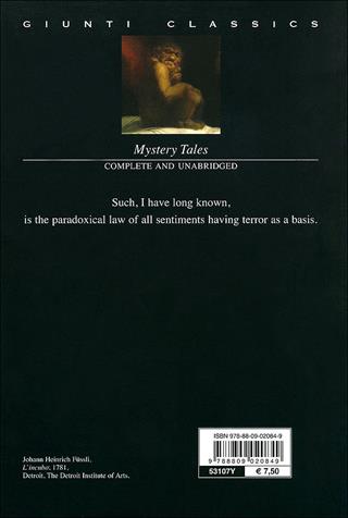 Mystery tales - Edgar Allan Poe - Libro Giunti Editore 2003, Giunti classics | Libraccio.it