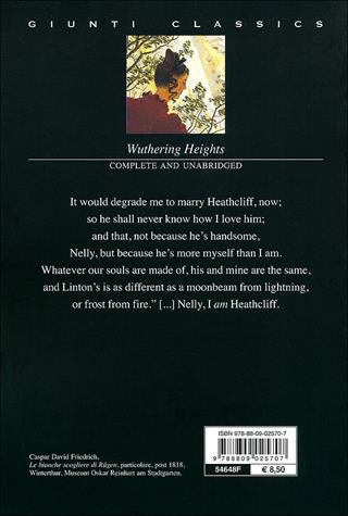 Wuthering heights - Emily Brontë - Libro Giunti Editore 2002, Giunti classics | Libraccio.it