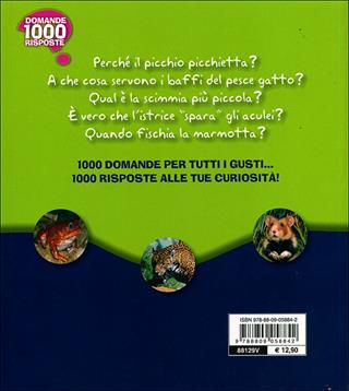 Gli animali. Ediz. illustrata - Mariagrazia Bertarini, Paola Fabris, Elisa Prati - Libro Giunti Junior 2008, Mille domande | Libraccio.it