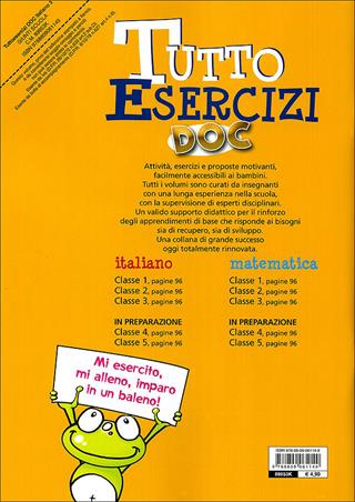 Tutto esercizi DOC. Italiano. Vol. 3 - Vittoria Busatto - Libro Giunti Scuola 2009, Scuola primaria | Libraccio.it