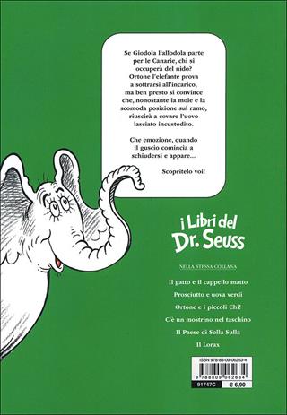 L' uovo di Ortone. Ediz. illustrata - Dr. Seuss - Libro Giunti Junior 2008, I libri del Dr. Seuss | Libraccio.it