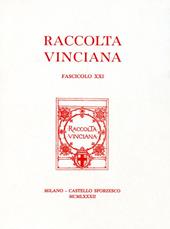 Raccolta Vinciana (1982). Vol. 21