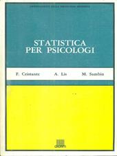 Statistica per psicologi