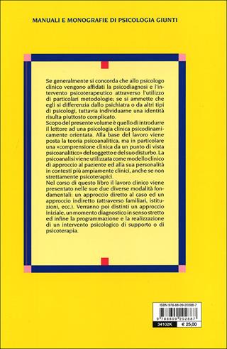 Psicologia clinica. Problemi diagnostici ed elementi di psicoterapia - Adriana Lis - Libro Giunti Editore 1998, Manuali e monografie di psicologia Giunti | Libraccio.it