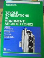 Tavole schematiche di monumenti architettonici. Per il Liceo scientifico. Vol. 4