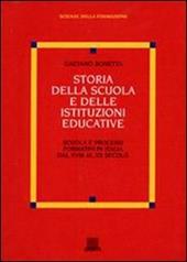 Storia della scuola e delle istituzioni educative