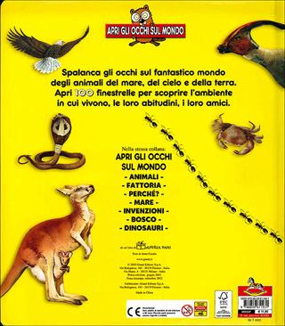 Animali. Apri gli occhi sul mondo. Ediz. illustrata - Anna Casalis - Libro Dami Editore 2003, Apri gli occhi sul mondo | Libraccio.it