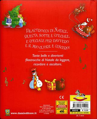 Le filastrocche di Natale. Ediz. illustrata. Con CD Audio - Patrizia Nencini, Giuliana Donati - Libro Dami Editore 2008, I libri del Natale | Libraccio.it