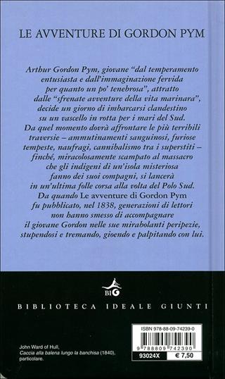 Le avventure di Gordon Pym - Edgar Allan Poe - Libro Giunti Editore 2010, Biblioteca Ideale Giunti | Libraccio.it