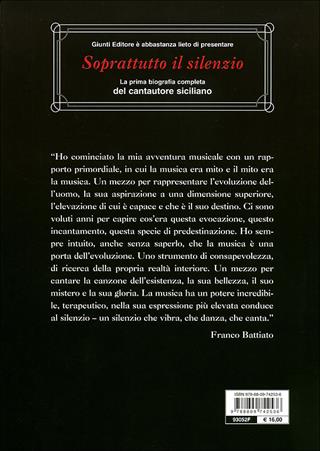 Franco Battiato. Soprattutto il silenzio - Annino La Posta - Libro Giunti Editore 2010, Bizarre | Libraccio.it
