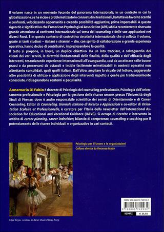 Career Counseling e bilancio di competenze. Prospettive internazionali  - Libro Giunti Psychometrics 2010, Psicologia per il lavoro e le organizz. | Libraccio.it