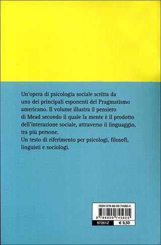 Mente, sé e società - George H. Mead - Libro Giunti Editore 2010, Psicologia | Libraccio.it