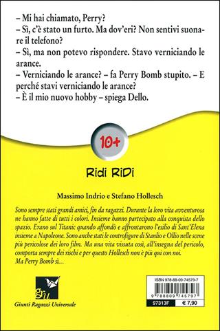 Ispettore Bomb alla ri... scossa! - Massimo Indrio, Stefano Hollesch - Libro Giunti Junior 2011, GRU Ridi Ridi | Libraccio.it