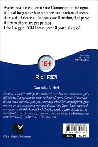 Di notte sui tetti, corsari perfetti - Domenica Luciani - Libro Giunti Junior 2010, GRU Ridi Ridi | Libraccio.it