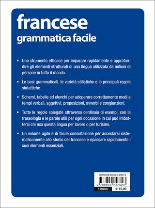 Francese. Grammatica facile - Elena Romano - Libro Giunti Editore 2010, Impara facile | Libraccio.it