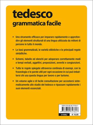 Tedesco. Grammatica facile - Christa Ungerer Mazza - Libro Giunti Editore 2010, Impara facile | Libraccio.it