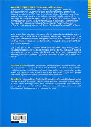 Disturbo d'ansia sociale - Martin M. Antony, Karen Rowa - Libro Giunti Psychometrics 2010, Sviluppi in psicoterapia | Libraccio.it