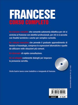 Francese. Corso completo. Con CD Audio - Cécile Guérin - Libro Giunti Editore 2010, Impara rapidamente | Libraccio.it