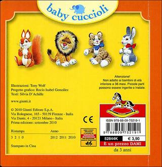 Puffy e i suoi amici. Ediz. illustrata - Silvia D'Achille, Tony Wolf - Libro Dami Editore 2010, Baby cuccioli | Libraccio.it