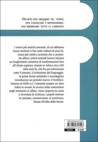 La preistoria - Andrea Bachini - Libro Giunti Junior 2012, Atlanti del sapere junior | Libraccio.it