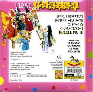 Le fate. Ediz. illustrata. Con 6 puzzle - Elena Carloni - Libro Dami Editore 2011, Bosco pocket puzzle | Libraccio.it