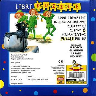 I folletti. Ediz. illustrata. Con 6 puzzle - Elena Carloni - Libro Dami Editore 2011, Bosco pocket puzzle | Libraccio.it