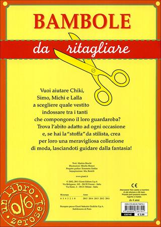 Bambole da ritagliare - Martina Boschi - Libro Giunti Junior 2011, 0/6 Ritagliare | Libraccio.it