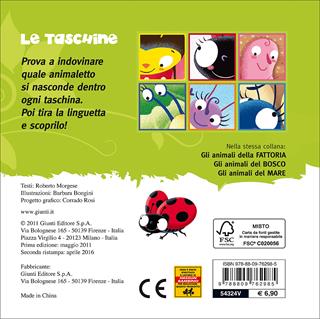 Gli animaletti del prato. Ediz. illustrata - Roberto Morgese, Barbara Bongini - Libro Giunti Kids 2011, Le taschine | Libraccio.it