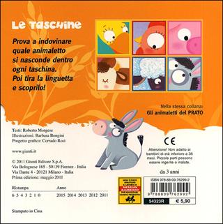 Gli animali della fattoria. Ediz. illustrata - Roberto Morgese, Barbara Bongini - Libro Giunti Kids 2011, Le taschine | Libraccio.it