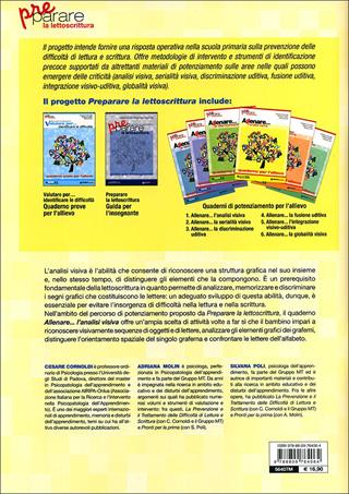 Allenare... l'analisi visiva. Quaderno per l'allievo - Cesare Cornoldi, Adriana Molin, Silvana Poli - Libro Giunti Scuola 2011 | Libraccio.it