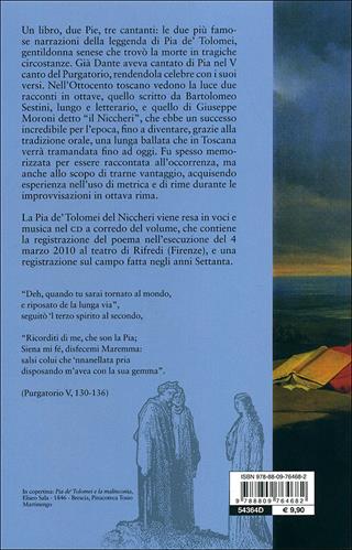 Pia de' Tolomei. Con CD Audio - Giuseppe Moroni, Bartolommeo Sestini - Libro Giunti Editore 2011, Fuori collana | Libraccio.it