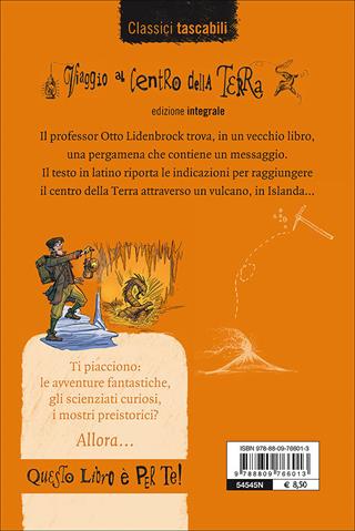 Viaggio al centro della terra - Jules Verne - Libro Giunti Junior 2011, Classici tascabili | Libraccio.it
