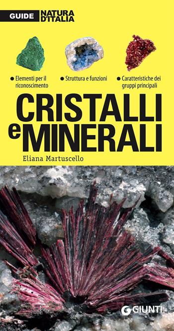 Cristalli e minerali - Eliana Martusciello - Libro Giunti Editore 2012, Guide natura d'Italia | Libraccio.it