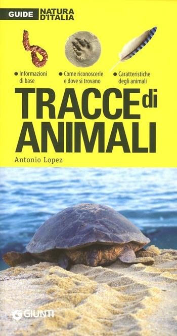 Tracce di animali - Antonio Lopez - Libro Giunti Editore 2012, Guide natura d'Italia | Libraccio.it