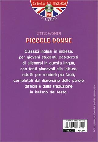 Little women. Con traduzione e dizionario. Ediz. bilingue. Con CD Audio - Louisa May Alcott - Libro Giunti Junior 2011, Scuola di inglese | Libraccio.it